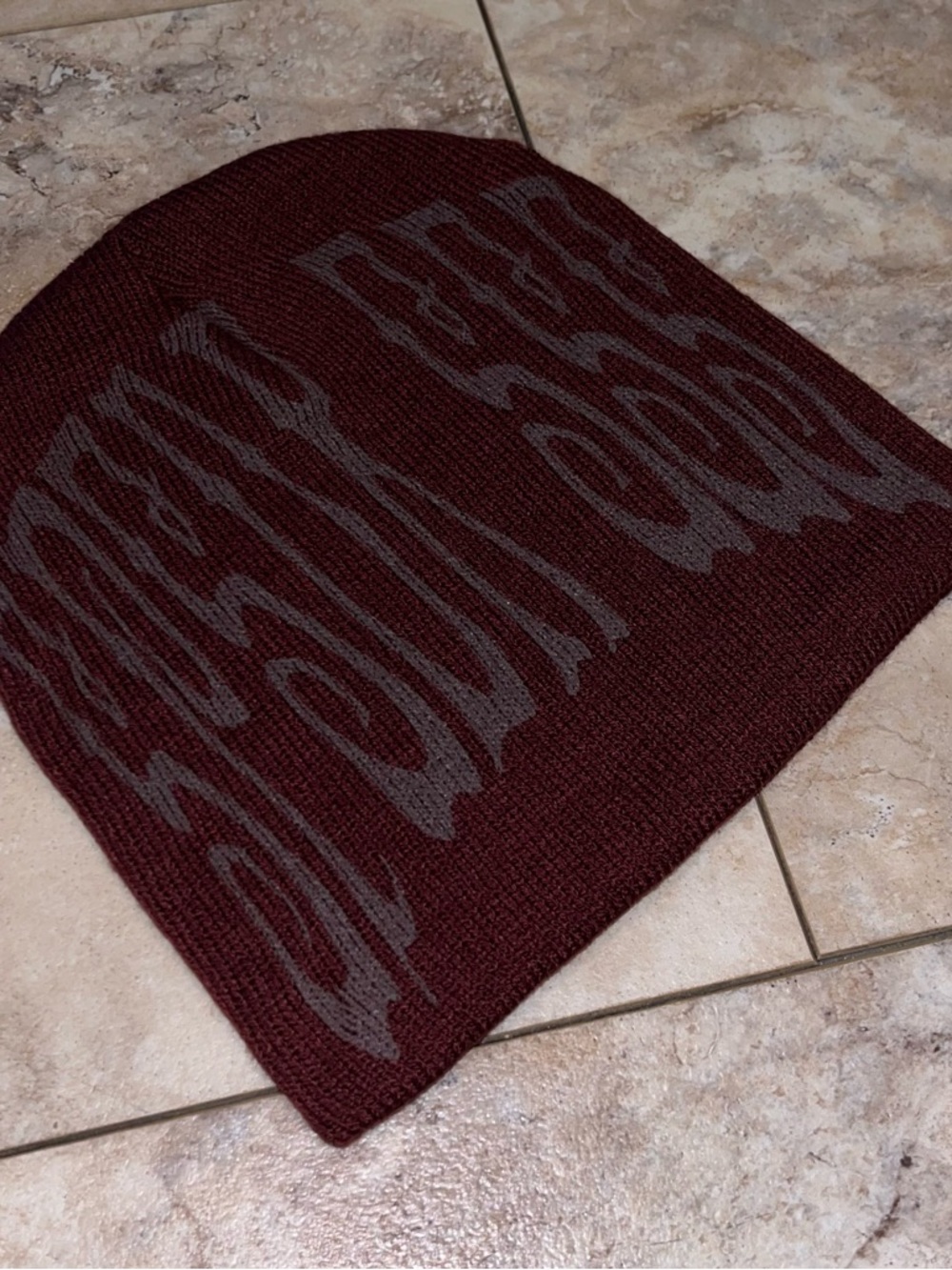 Spider Worldwide Sp5der Longlegs Beanie Maroon FW21 One Size Brand New